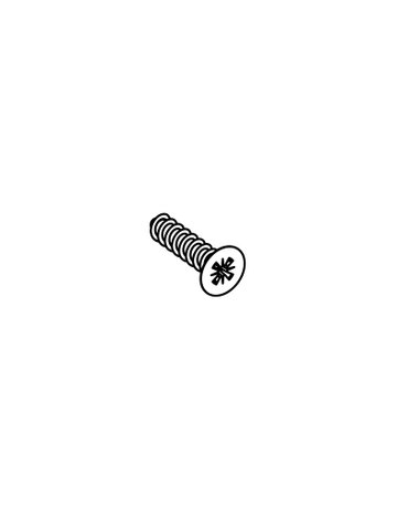Senkkopfschraube 4,5x20 mm, Stahl, verzinkt - Hawa