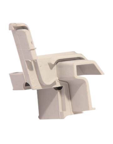 Bild Endkappe weich weiß links für GR/GTR 22.44 K - Bug-0