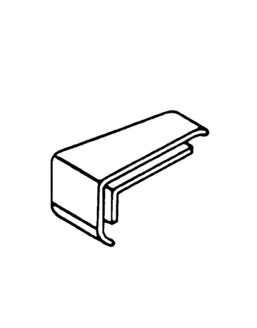 Bild Endkappe 15 Gr. Elastic grau links für FA 21 - Bug-2