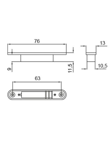 Bild EINLASSREEDKONTAKT 6M KABEL WEISS-1