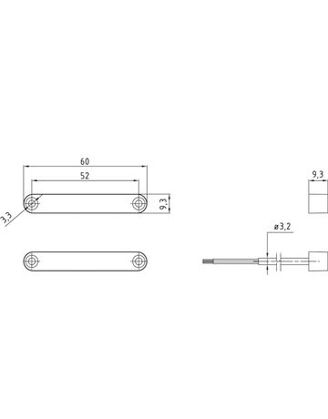 Bild EINLASSREEDKONTAKT 6M KABEL WEISS-1