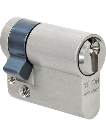Profil-Halbzylinder P032 K407 Mmvje 3 Schl. L=80/0mm verschieden - Ikon