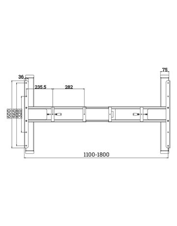 Bild Tischgestell 2D - elekt. verstellbar 700-1200mm, RAL 9010, Reinweiß - Topform-3