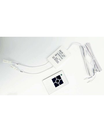 Bild 2-Kanal Funk Dimmer 12V DC, 60 W LVD6 inkl. Handsender, QuickProg - Topform-0