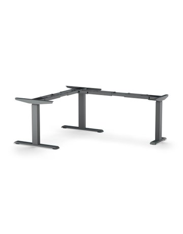 Bild Tischg. 3D Plus, 3-Bein mit Memit Einh 640-1290mm, Ral 7016, Anthrazit, - Topform-0