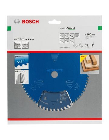 Bosch Kreissägeblatt EX WO H 160 x 2,2/1,6 x 20 mm Zähne = 48