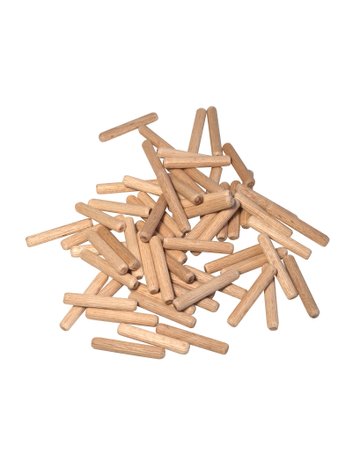 Riffeldübel Buche 8 x 60 mm VE Karton à 1 kg - facett