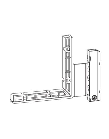 Falzecklagerband N UNI-JET M6 12/20-13 links mit Bremse