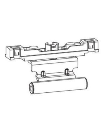 GU Kippflügelband UNI-JET M6 mit Nut NL Ü=18mm