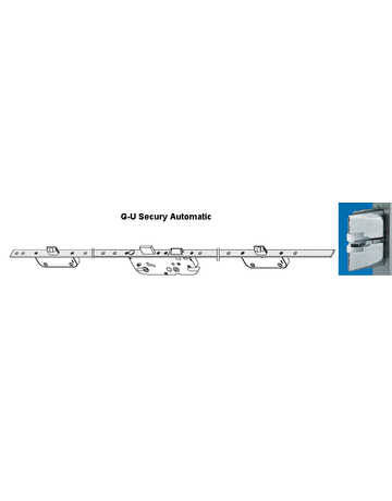 Secury Schloss Automatic ferguard L=2285 DH 1020, 20/55/72/8/PZ