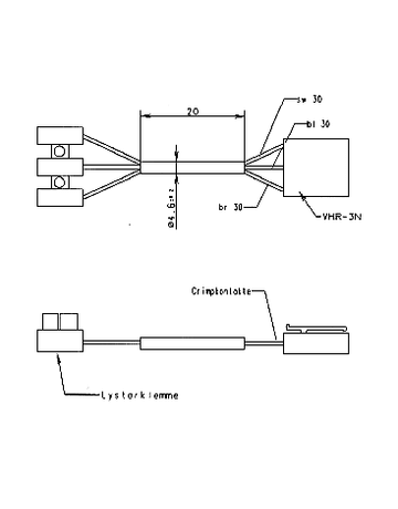 Adapterkabel für A-Öffner (Alt auf Neu) - GU