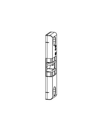 GU Türschnäpper mit Schnäpperzapfen 12 mm Falzluft