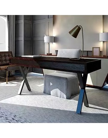 Bild Tischfuss 780 x 710 mm Tragkraft 100 kg Stahl schwarz pulverbes. - Grimme-1