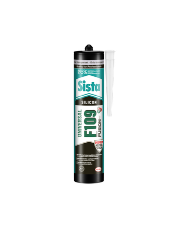 Bild F109 Universal Fusion Silikon grau-transparent 300 ml SF9GT - Sista-0