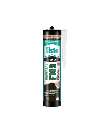 Bild F109 Universal Fusion Silikon hellbraun 300 ml SF9LB - Sista-0