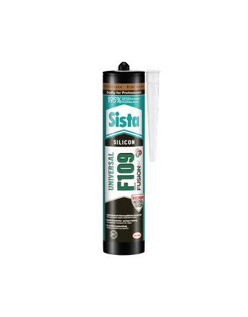 Bild F109 Universal Fusion Silikon mittelbraun 300 ml SF9MB - Sista-0