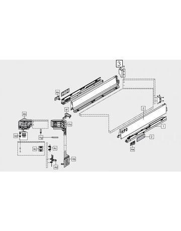 Bild Eck-Rückwandhalter für Space Corner weiß-1