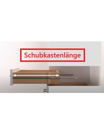 Bild Möbel-Kugelauszug KA 1730 Nutmaß 17x10mm für Holzschubkasten Länge 450 mm - Hettich-2