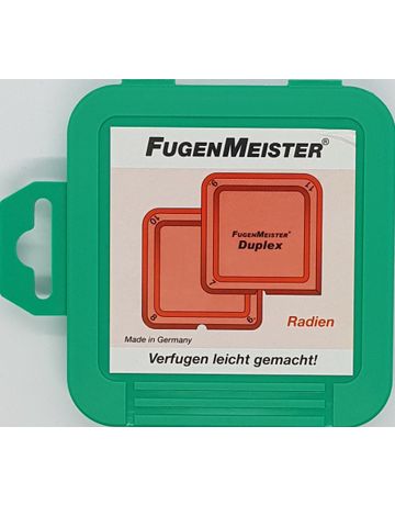 FUGENMEISTER "RADIEN" QUADRATISCHE FORM 2 SPACHTELN (6,7,8,9,10,11,12,90°) QR-02