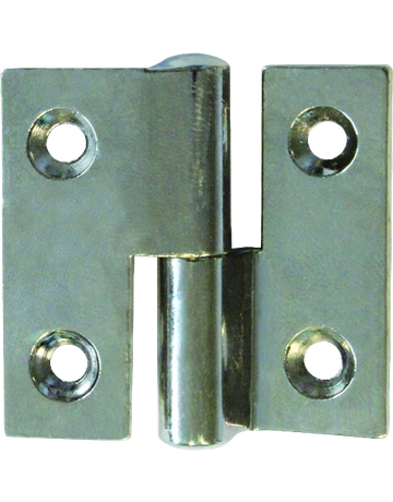 Bild Lappenband vernickelt 40 mm Kröpfung Links - PRÄMETA-0