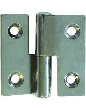 Bild Lappenband vernickelt 40 mm Kröpfung Rechts - PRÄMETA-0