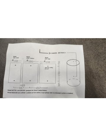 Bild BECHERSPENDER MITTEL 85007 Durchmesser 186mm - HSM-3