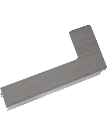 Bild Bank Abschluss 300 mm LM blank Putz 18 mm rechts-0