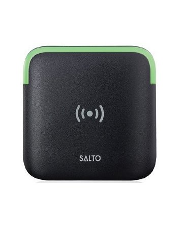 Bild XS Design-Wandleser EU + Keypad schwarz, gerade, für MIFARE + BLE + HSE - salto-0