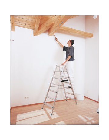 Bild Stufen-Stehleiter Stufen 2x4 - ZARGES-1