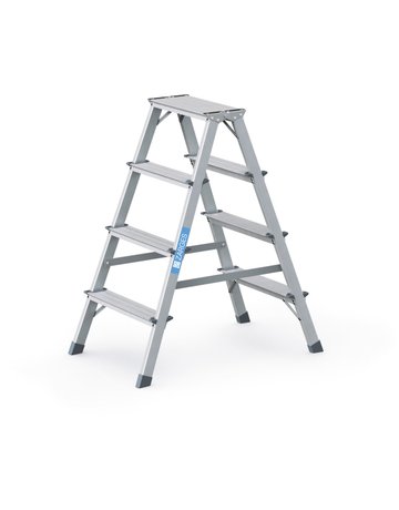 Bild Stufen-Stehleiter Stufen 2x4 - ZARGES-0
