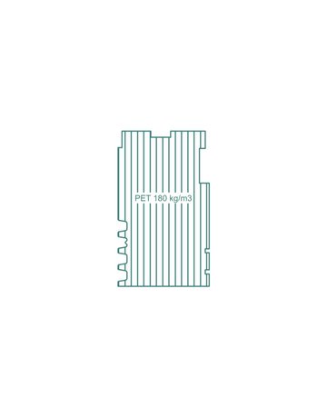 FBA basistherm Kerdyn® green 180 46 x 70 mm, zu FDKtherm L= 2400 mm - Pflüger