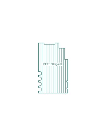 FBA basistherm Kerdyn® green 180 46 x 70 mm, zu FDKtherm L= 2400 mm - Pflüger