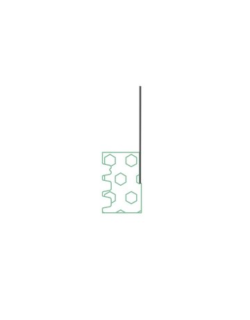 Bild FBA basistherm Kerdyn®green FDKtherm Keiladapter mit selbstklebend Folie L= 2400 mm - Pflüger-0