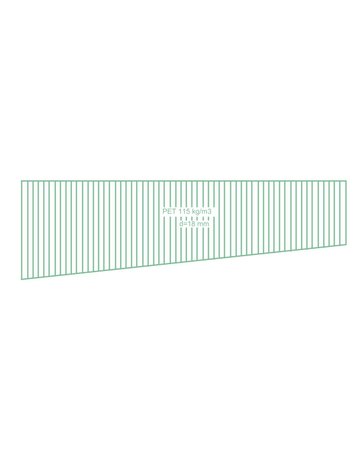Bild Abschluss klein Dämm-/Dichtkeil FDKtherm Kerdyn® green115 UW18x190 mm L=56,9 mm - Pflüger-0
