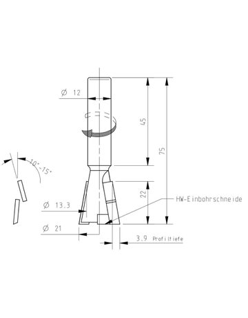 Bild Gratleistenfräser für Möbelfronten CNC und Handmaschinen - Haas-3