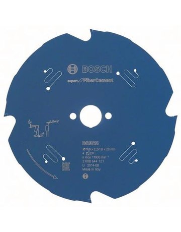 HM-Kreissägeblatt 160x2,2/1,6x20 4Z TCG Bos VE à 1 Stück Expert for Fiber Cement - BOSCH