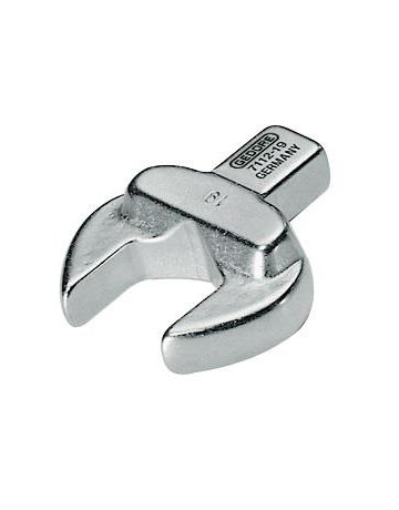 Einsteck-Maulschlüssel 19mm 14x18mm 4kt. Gedore
