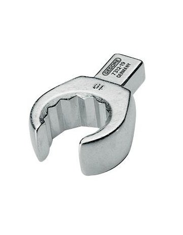 Einsteck-Ringschl. offen 22mm 9x12mm 4kt . Gedore