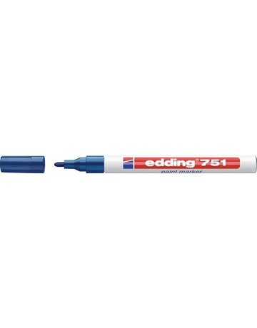 Lackmarker Nr. 751 blau edding