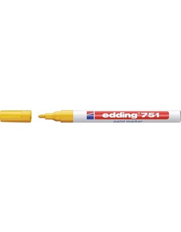Lackmarker Nr. 751 gelb Edding