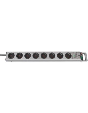 Steckdosenleiste 8-fach H05VV-F3G1,5 2,5 m Super-Solid Brennenstuhl