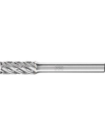 Frässtift HM zylindrisch mit Stirnverzah nung 0616 STEEL 6mm 6x16mm Pferd