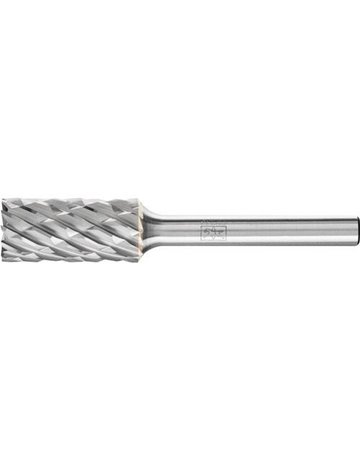 Frässtift HM zylindrisch mit Stirnverzah nung 1225 STEEL 8mm 12x25mm Pferd