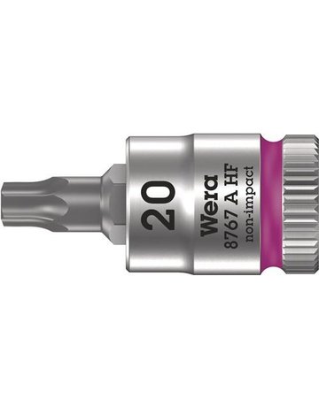 Schraubendrehereinsatz mit Haltefkt. 1/4"" T20 x 28 mm - Wera