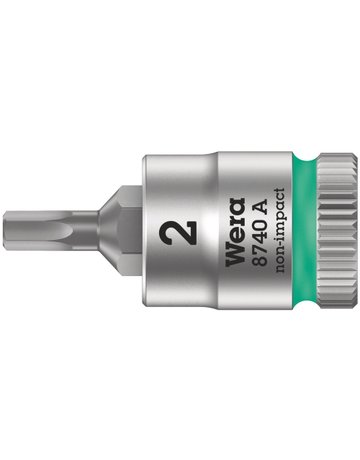 Schraubendrehereinsatz 1/4"" Innensechskant 2 x 28 mm - Wera