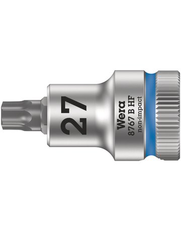 Schraubendrehereinsatz mit Haltefkt. 3/8"" T27 x 35 mm - Wera