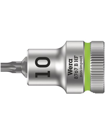 Schraubendrehereinsatz mit Haltefkt. 3/8"" T10 x 35 mm - Wera