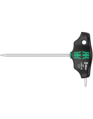 T-Griff-Schraubendreher T9 x 100 mm Haltefkt. und Seitenabtrieb - Wera