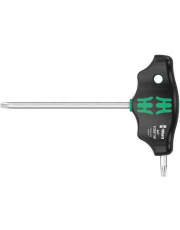 T-Griff-Schraubendreher T25 x 100 mm Haltefkt. und Seitenabtrieb - Wera