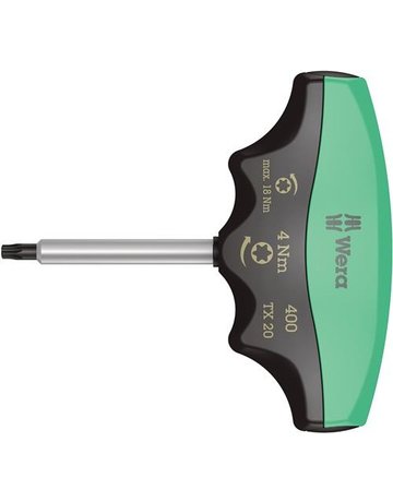 Drehmomentindikator mit T-Griff T20 x 60 mm 4 Nm - Wera